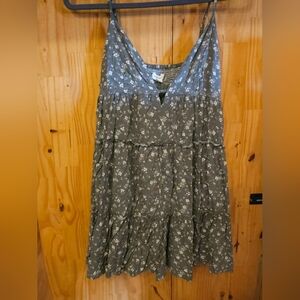 Aeropostale Floral Tiered Maxi Dress